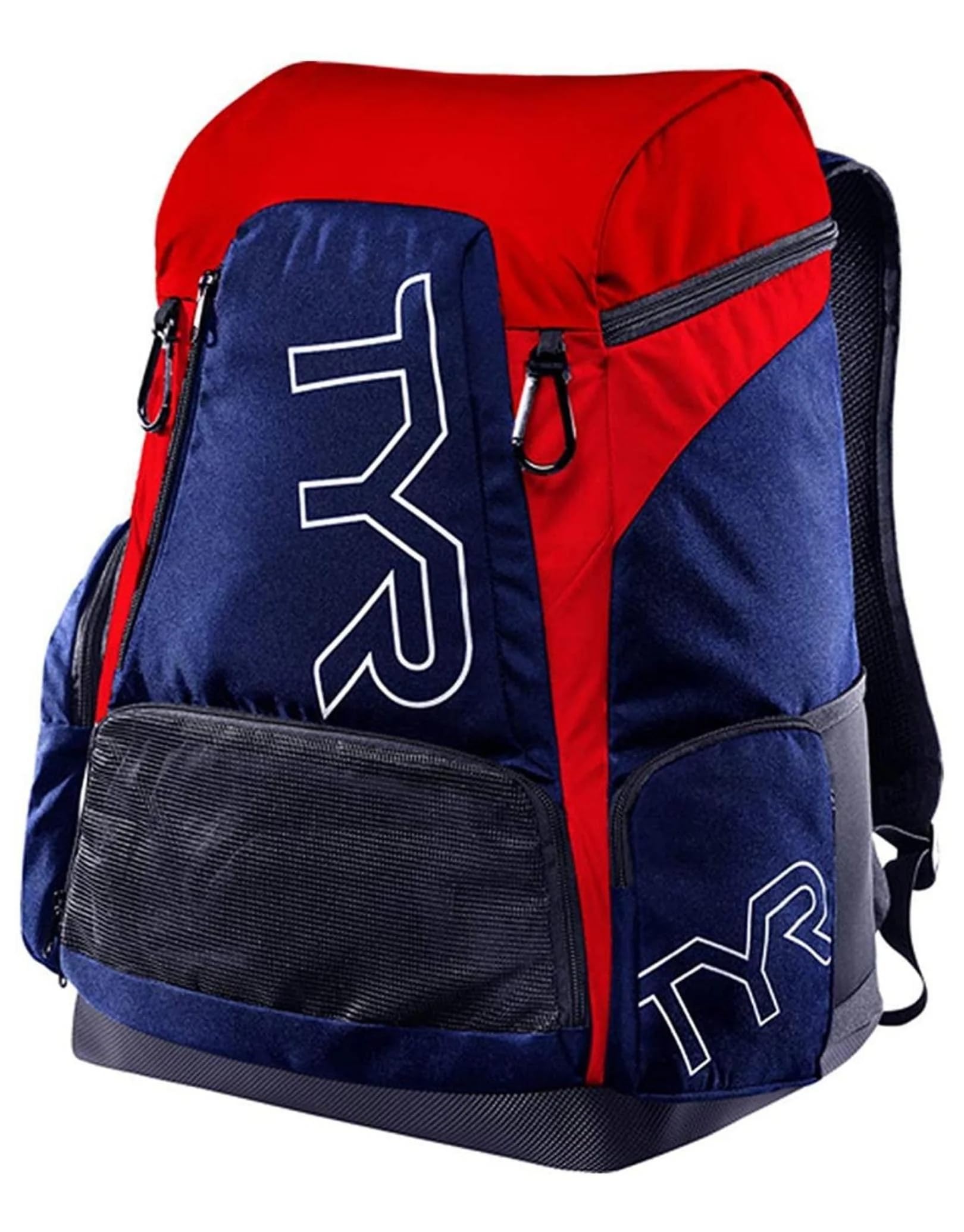 TYR Alliance Backpack 45L - Waterproof Hiking Backpack for Men & Women, Navy Red - Perfect for Outdoor Adventures, Camping & Travel