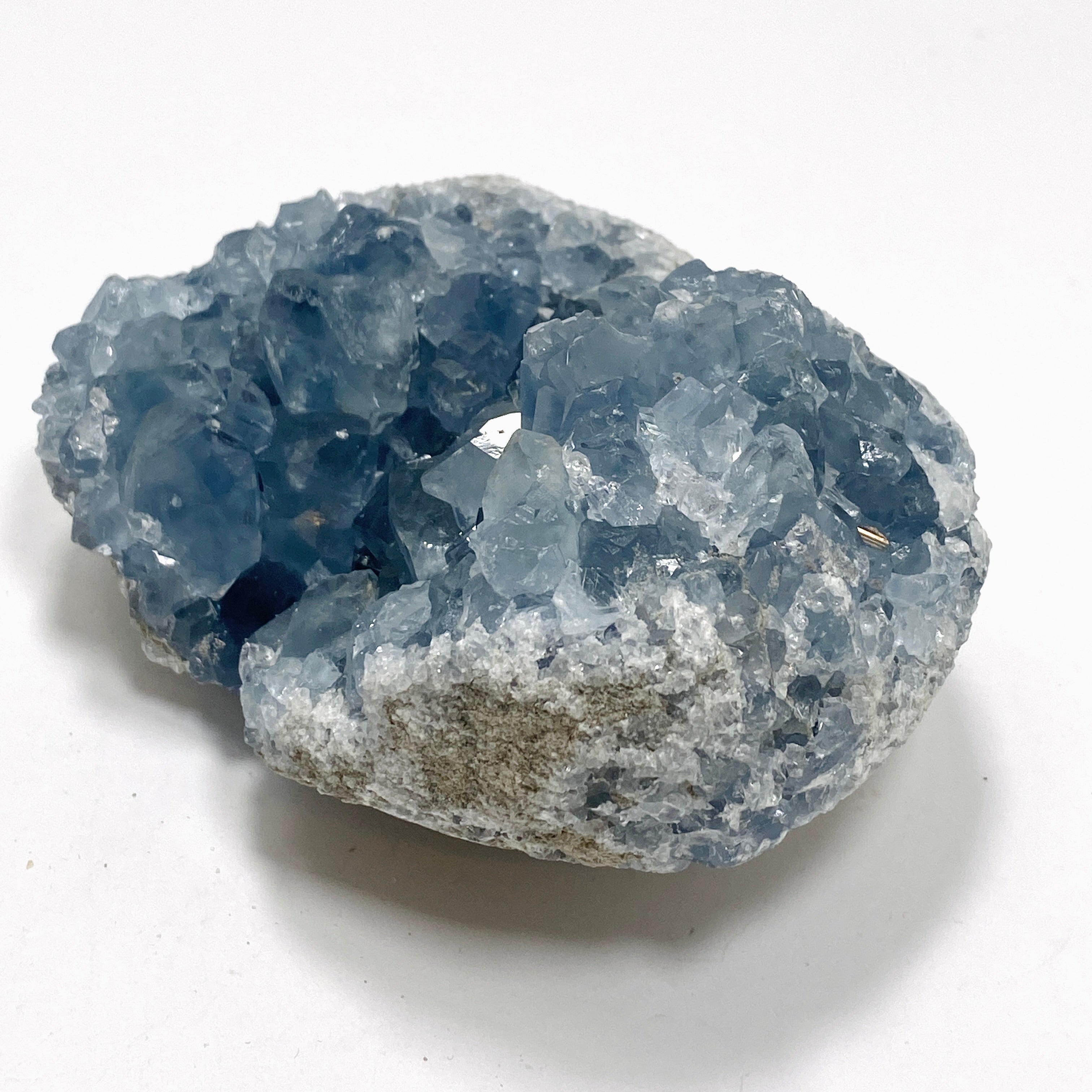 Natural Celestite Crystal Cluster from Madagascar - Healing Stone for Meditation, Energy Work & Home Decor (CR3718) - Perfect for Spiritual Healing, Chakra Balancing & Positive Energy