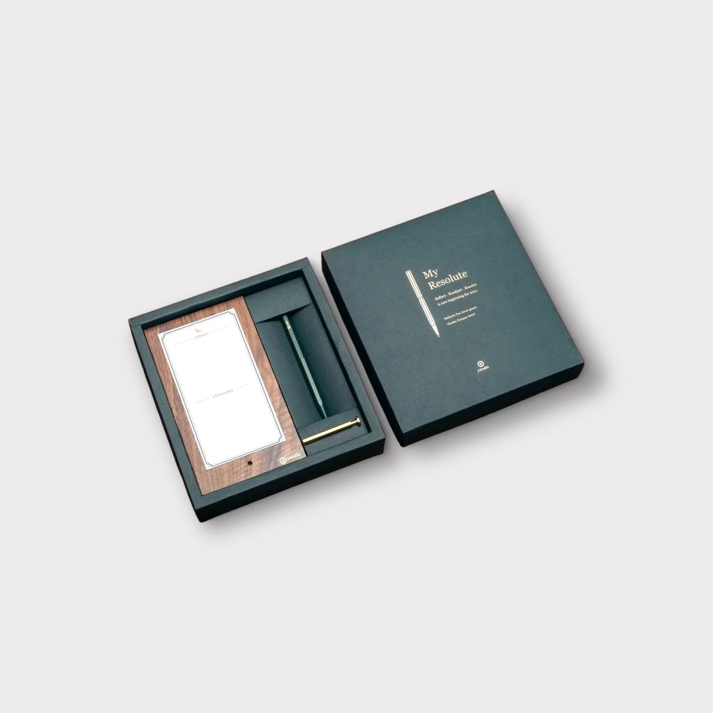 YSTUDIO My Resolute Gift Set - Premium Writing Instrument Collection | Perfect for Graduation, Anniversary & Corporate Gifting | Elegant Desk Accessories for Professionals