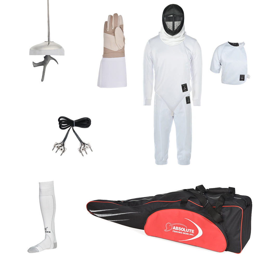 9-Piece Competition Epee Fencing Kit - Professional Fencing Gear for Tournaments & Training | Perfect for Beginners & Advanced Fencers