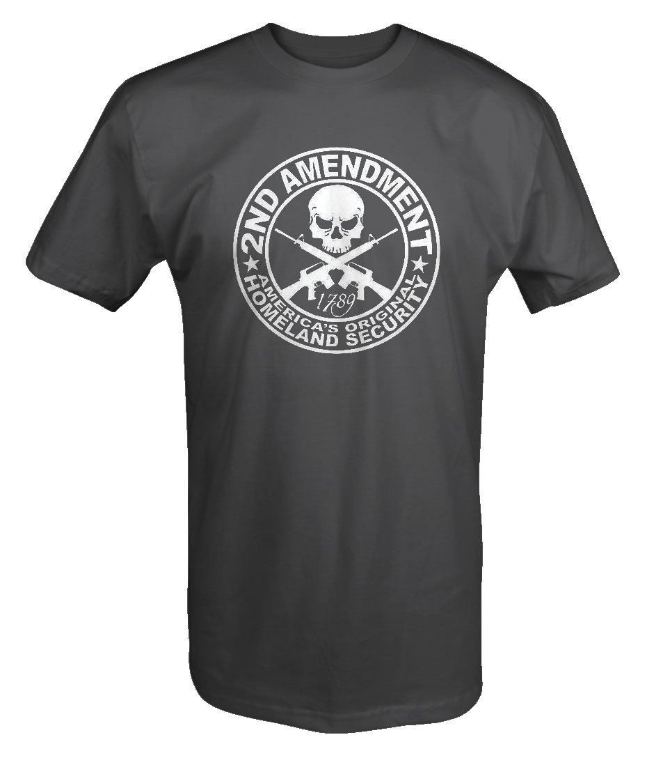 2nd America's Original Homeland Security T-Shirt for Men - Patriotic Graphic Tee for Veterans, Police & Military Appreciation - Perfect for 4th of July, Memorial Day & BBQ Events
