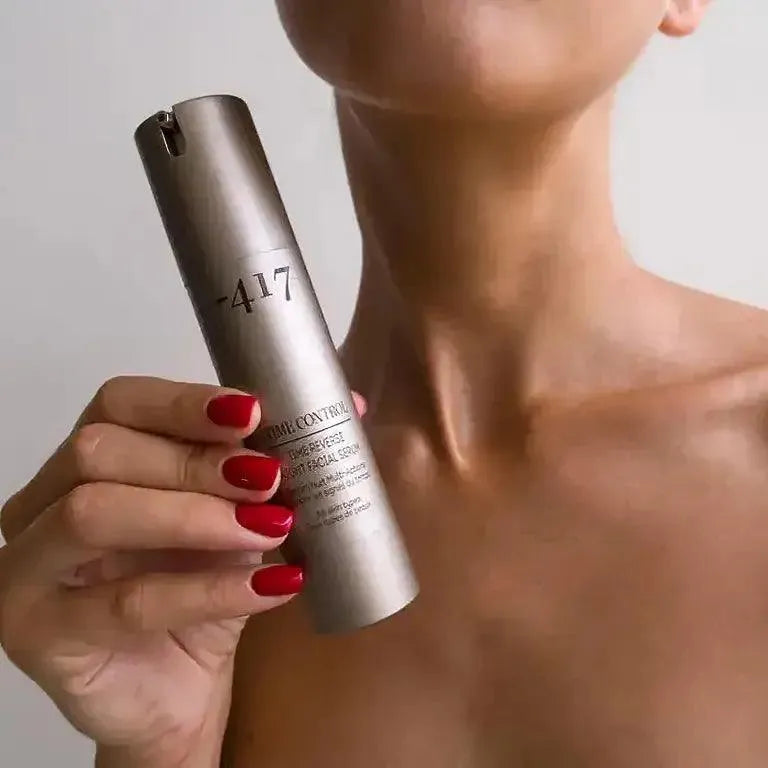 Minus 417 Time Reverse Night Facial Serum - Anti-Aging, Wrinkle Repair & Skin Rejuvenation for Women - Perfect for Nighttime Skincare Routine & Hydration Boost