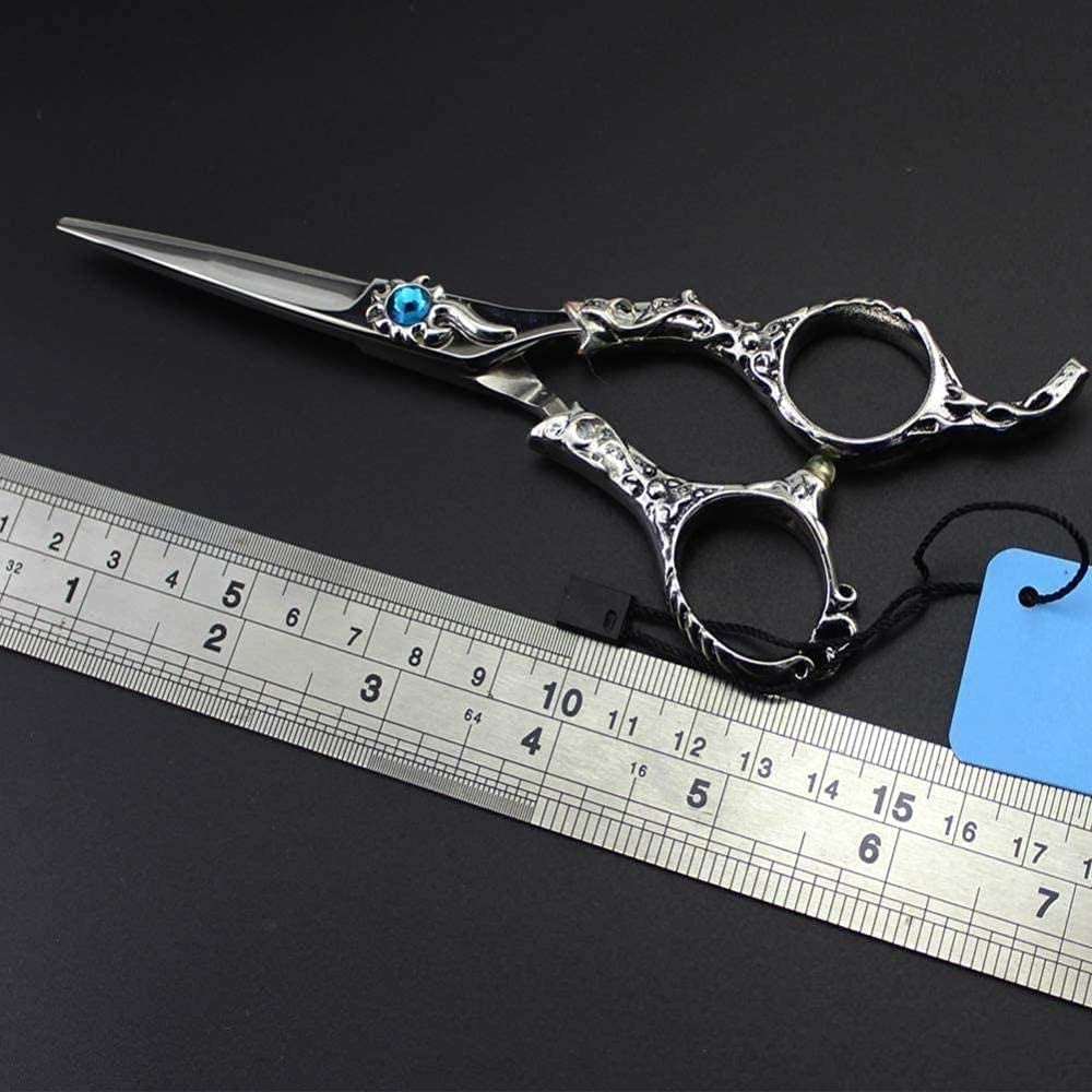 Professional Hair Cutting Scissors - 6 Inch Barber Shears Set for Styling, Thinning & Trimming | High-Quality Hairdressing Tools for Salon & Home Use | Perfect for DIY Haircuts, Styling & Grooming