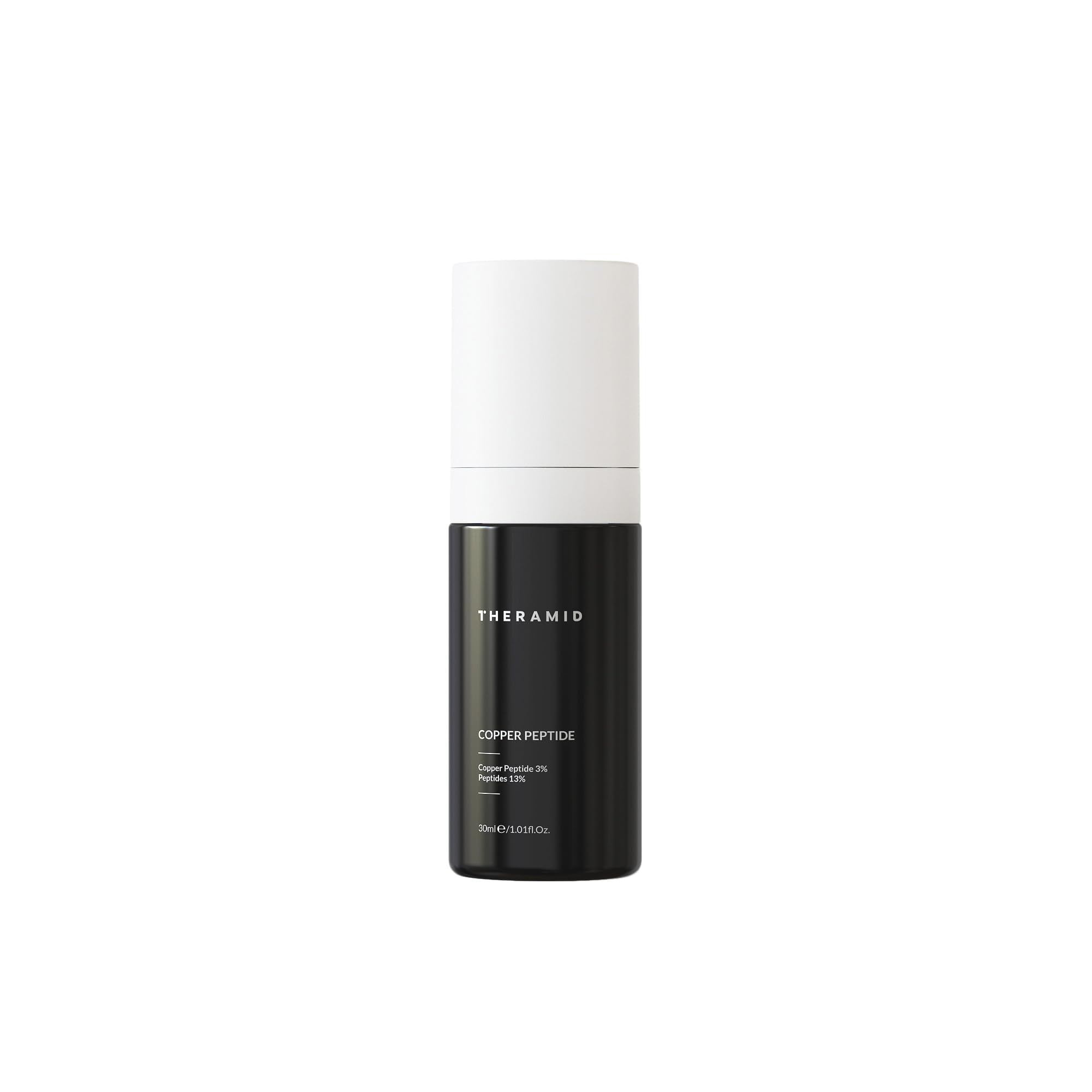3% Pure Copper Peptide Serum for Anti-Aging | Wrinkle Reduction & Skin Rejuvenation Treatment | Day & Night Moisturizer for Face & Neck