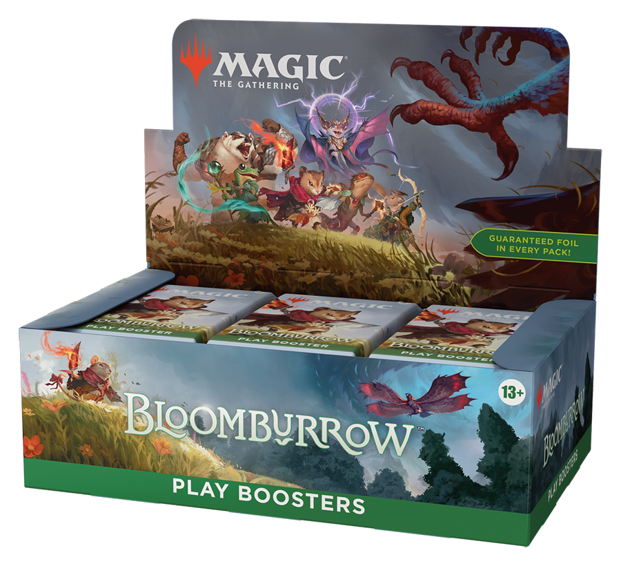 Magic: The Gathering Bloomburrow Play Booster Box - 36 Packs for Collectors & Players | Enhance Your MTG Deck Building & Game Nights