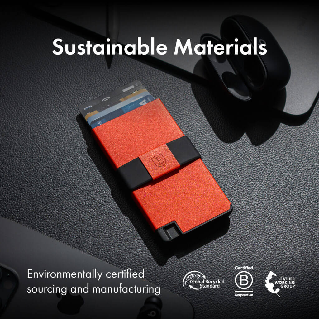 Ekster Pro RFID Blocking Aluminum Card Holder - Slim Minimalist Wallet for Men & Women - Perfect for Travel, Business & Everyday Carry