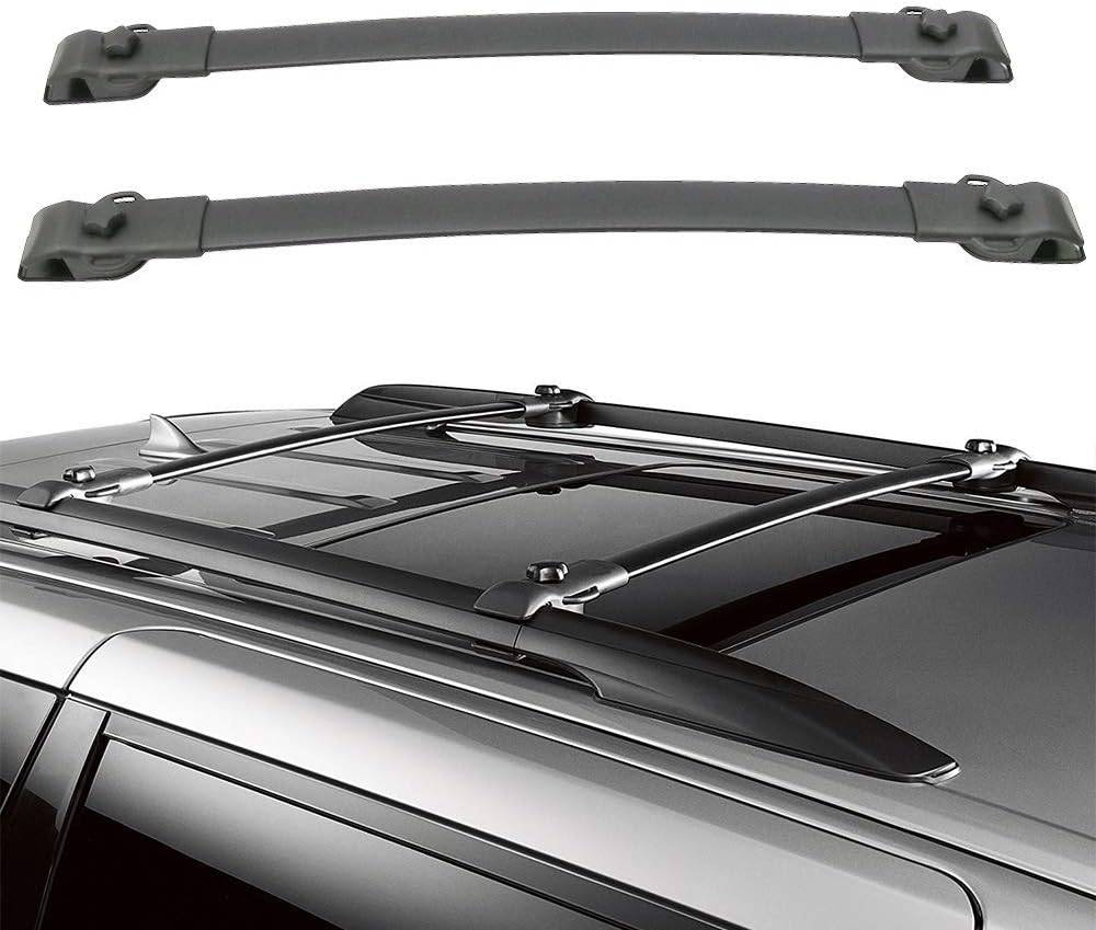 2011-2020 Toyota Sienna Aluminum Roof Rack Cross Bars - Heavy Duty Black Cargo Carrier for SUV Minivan - Perfect for Road Trips, Camping & Outdoor Adventures