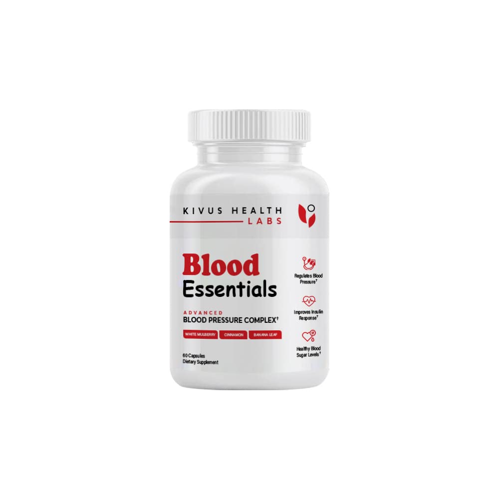 Blood Essentials Single Bottle - Premium Blood Support Supplement for Energy & Vitality | Ideal for Athletes, Fitness Enthusiasts & Active Lifestyles