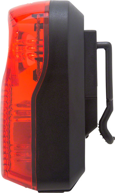 Planet Bike Superflash USB Rechargeable Bike Tail Light - High Visibility Red/Black Safety Light for Night Cycling, Running & Outdoor Activities
