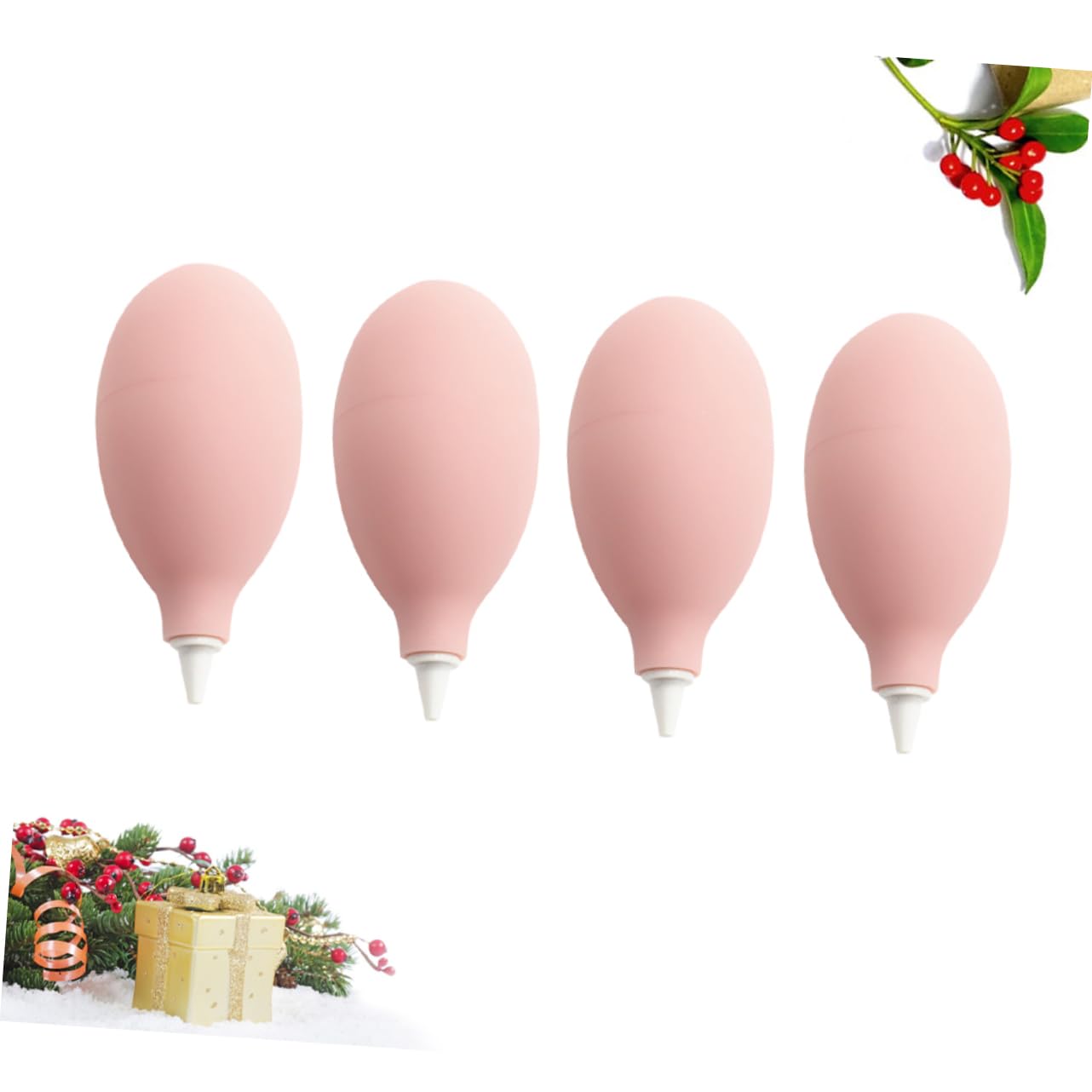 Uonlytech 12-Pack Silicone Air Blower for Camera Lens, Keyboard & Electronics Cleaning - Dust Blower Ball for Photography, Makeup Brushes, PC Maintenance & Home Cleaning
