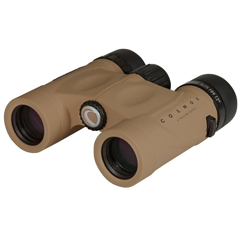 COSMOS Tree of Life 8x25 Binoculars - Compact & Lightweight for Bird Watching, Hiking, Travel & Outdoor Adventures