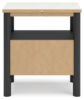 Cadmori King Size Upholstered Panel Bed Frame with 2 Nightstands - Modern Bedroom Set for Luxurious Master Suite Decor