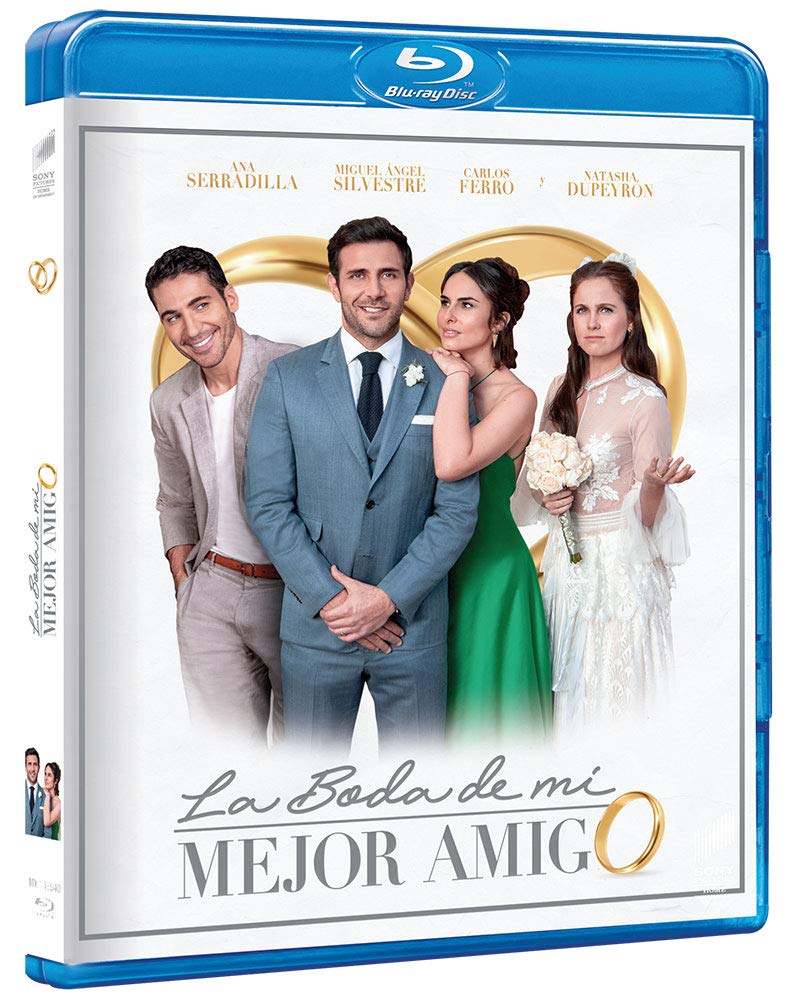 My Best Friend's Wedding Blu-ray (Spanish Only, No English) - Perfect for Spanish-Speaking Movie Lovers & Romantic Comedy Fans