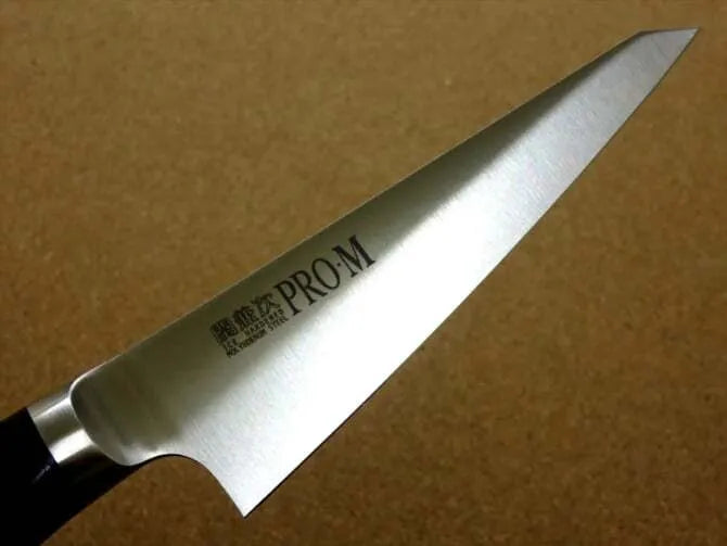Kanetsugu Pro M Honesuki Boning Knife - Japanese High Carbon Steel Poultry & Meat Deboning Knife for Chefs & Home Cooking
