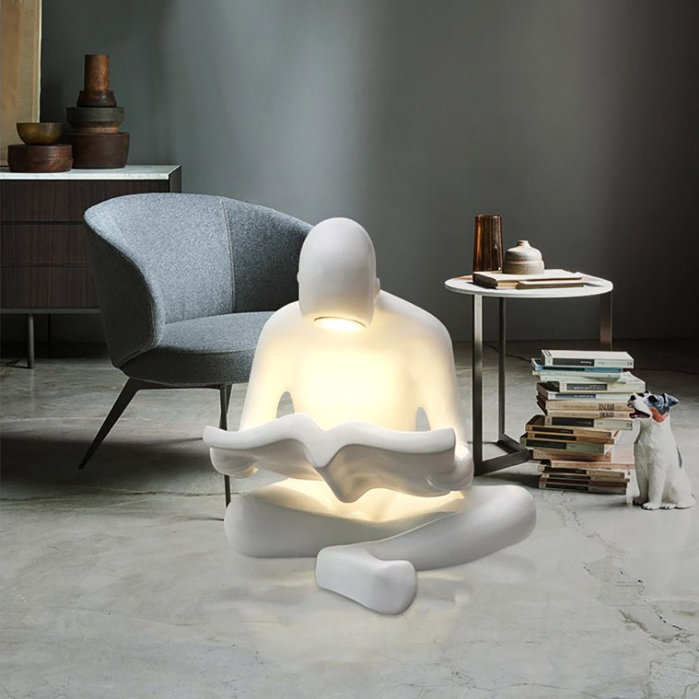 Modern Elliott Reading Sculpture Floor Lamp - Adjustable LED Standing Light for Living Room, Bedroom & Office - Stylish Home Decor & Task Lighting