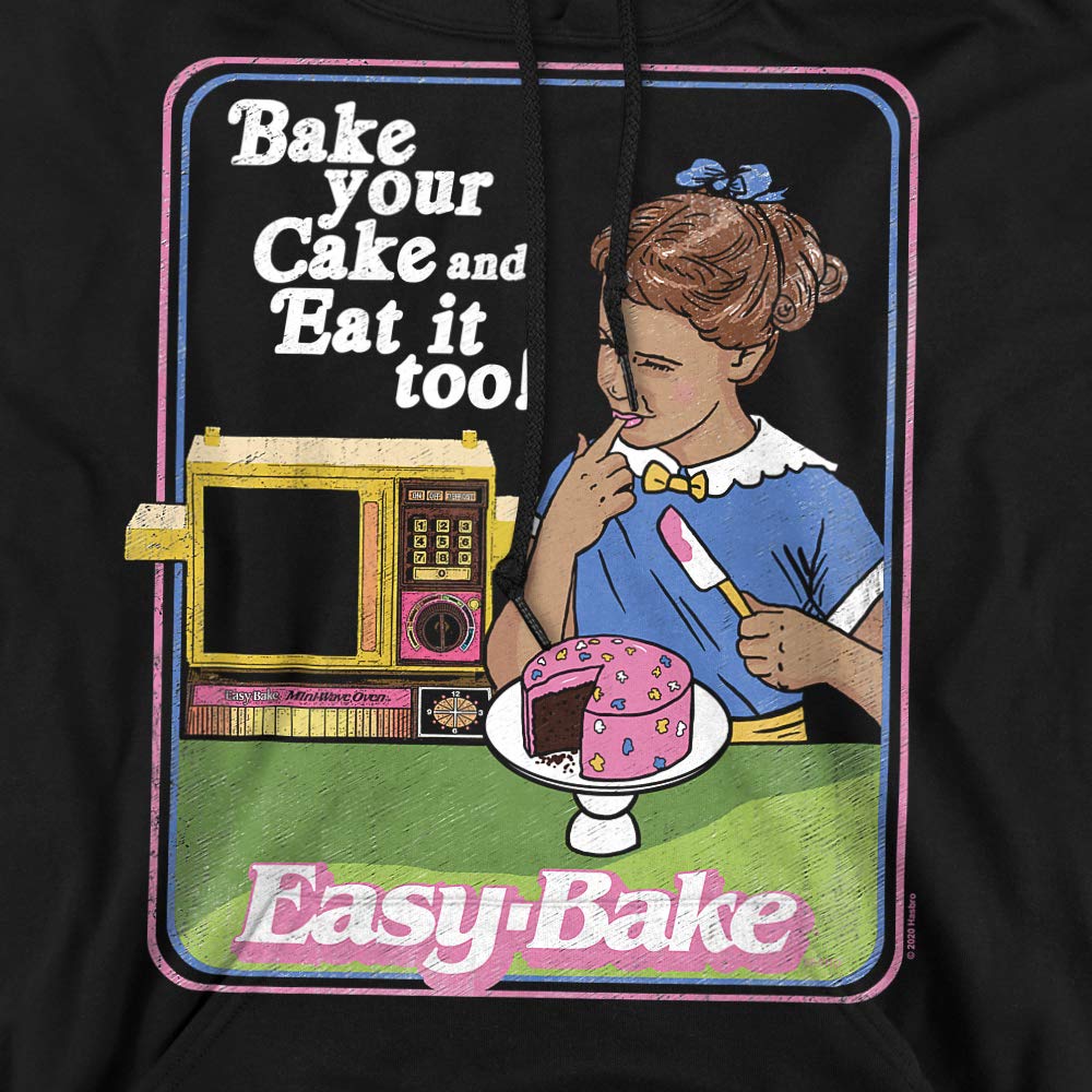 Trevco Easy Bake Oven Hoodie - Unisex Adult Pullover Sweatshirt for Baking Enthusiasts | Perfect for Kitchen, Baking Parties & Casual Wear