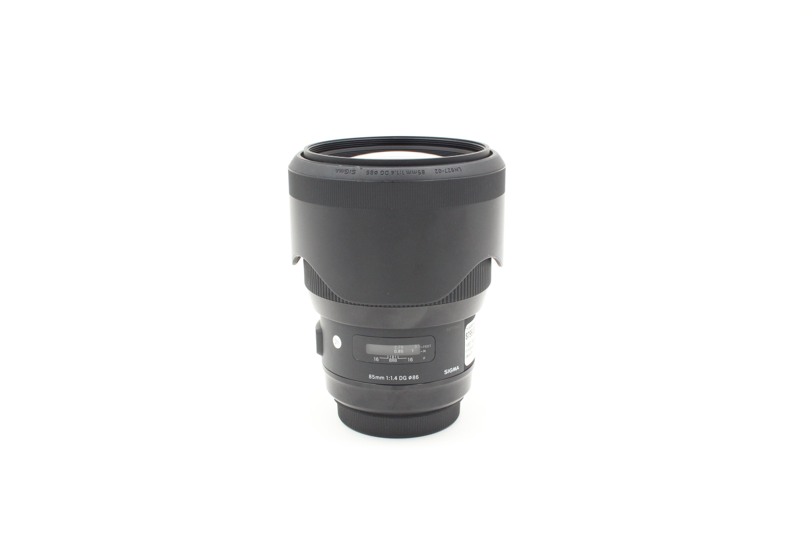 Used Sigma 85mm f/1.8 DG Art Lens for Canon EF - Perfect for Portrait Photography, Wedding & Event Shooting