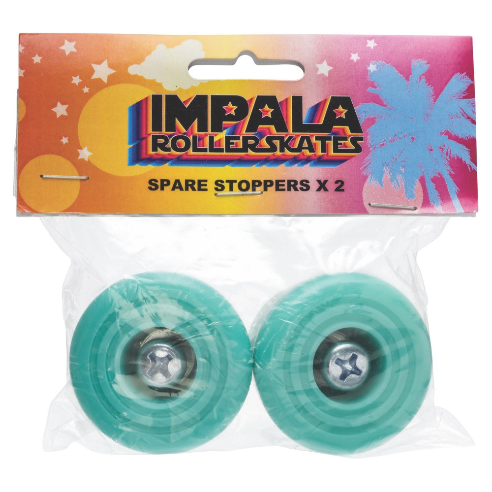 Impala Toe Stops Pair - High-Quality Roller Skate Toe Stops for Derby, Artistic Skating & Outdoor Use