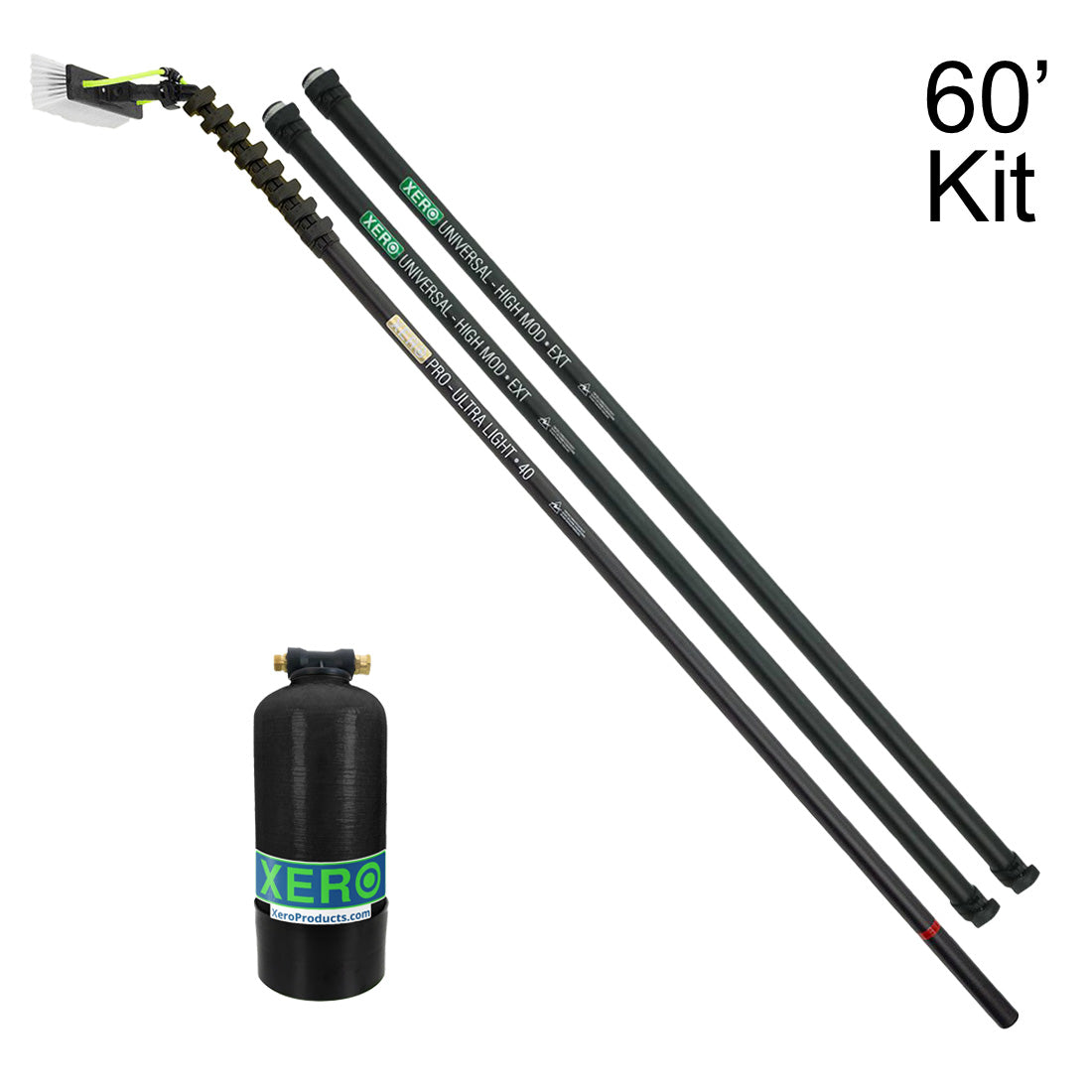 XERO DI Tank Package - High Purity Deionized Water System for Car Detailing, Window Cleaning, and Aquarium Maintenance