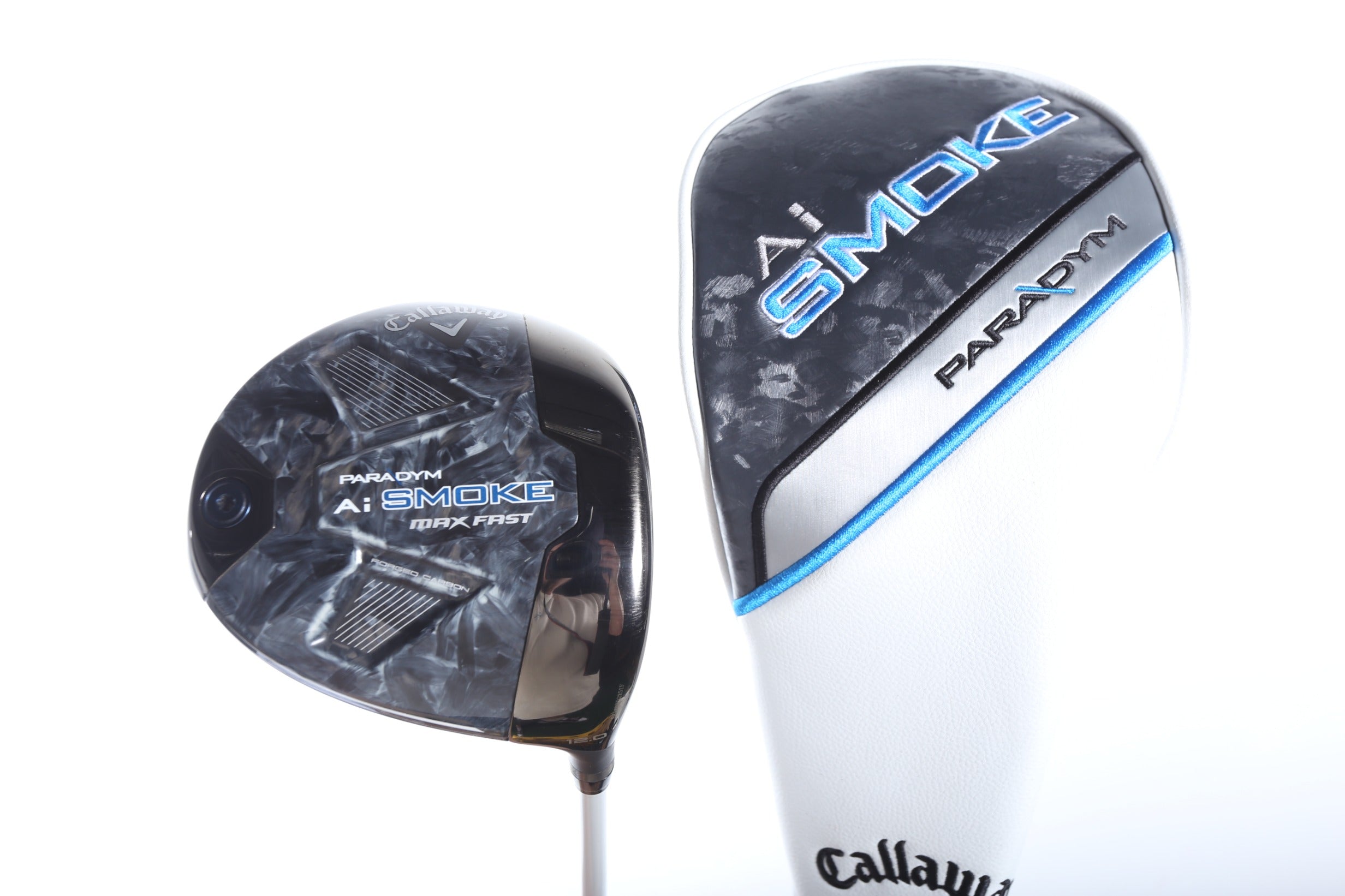 Used Callaway Paradym Ai Smoke MAX Fast Driver 12° Ladies Flex Mitsubishi Eldio Right Handed Golf Club - Perfect for Women Golfers on the Course or Driving Range