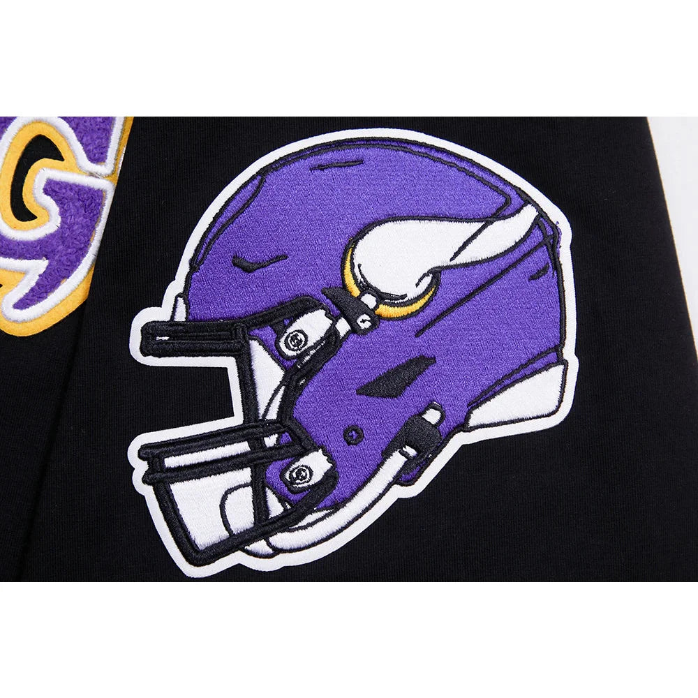 Minnesota Vikings Men's Classic Chenille Tee Shirt - Pro Standard NFL Fan Apparel for Game Day & Casual Wear