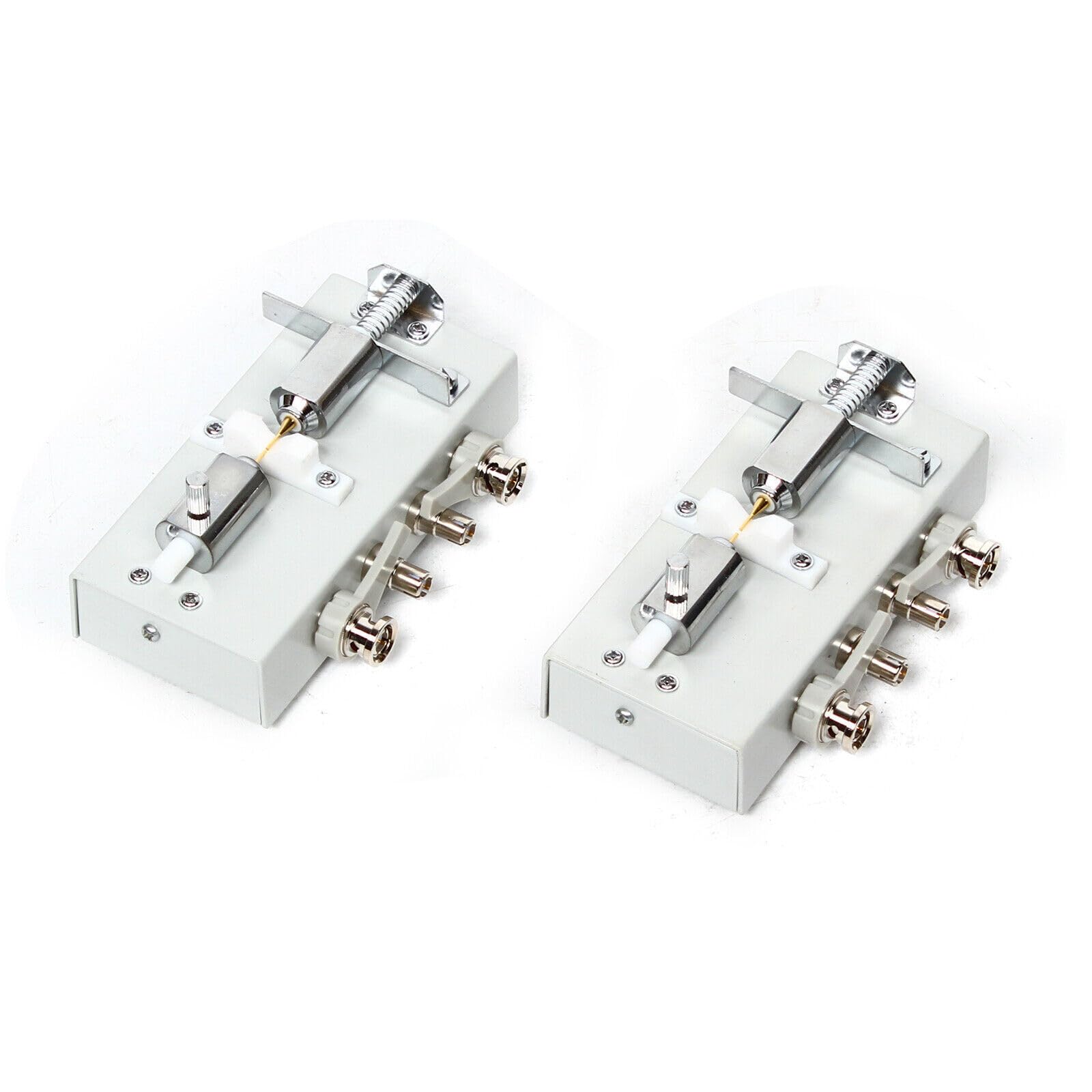 Xuthusman Adjustable Digital Bridge Test Fixture - LCR/RCL Meter for SMD Chip Capacitors & Components Testing - Perfect for Electronics Repair, PCB Testing, and Component Quality Control