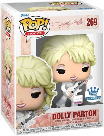 Dolly Parton Exclusive Funko Pop! Vinyl Figure #269 - Collectible Music Icon for Fans & Display
