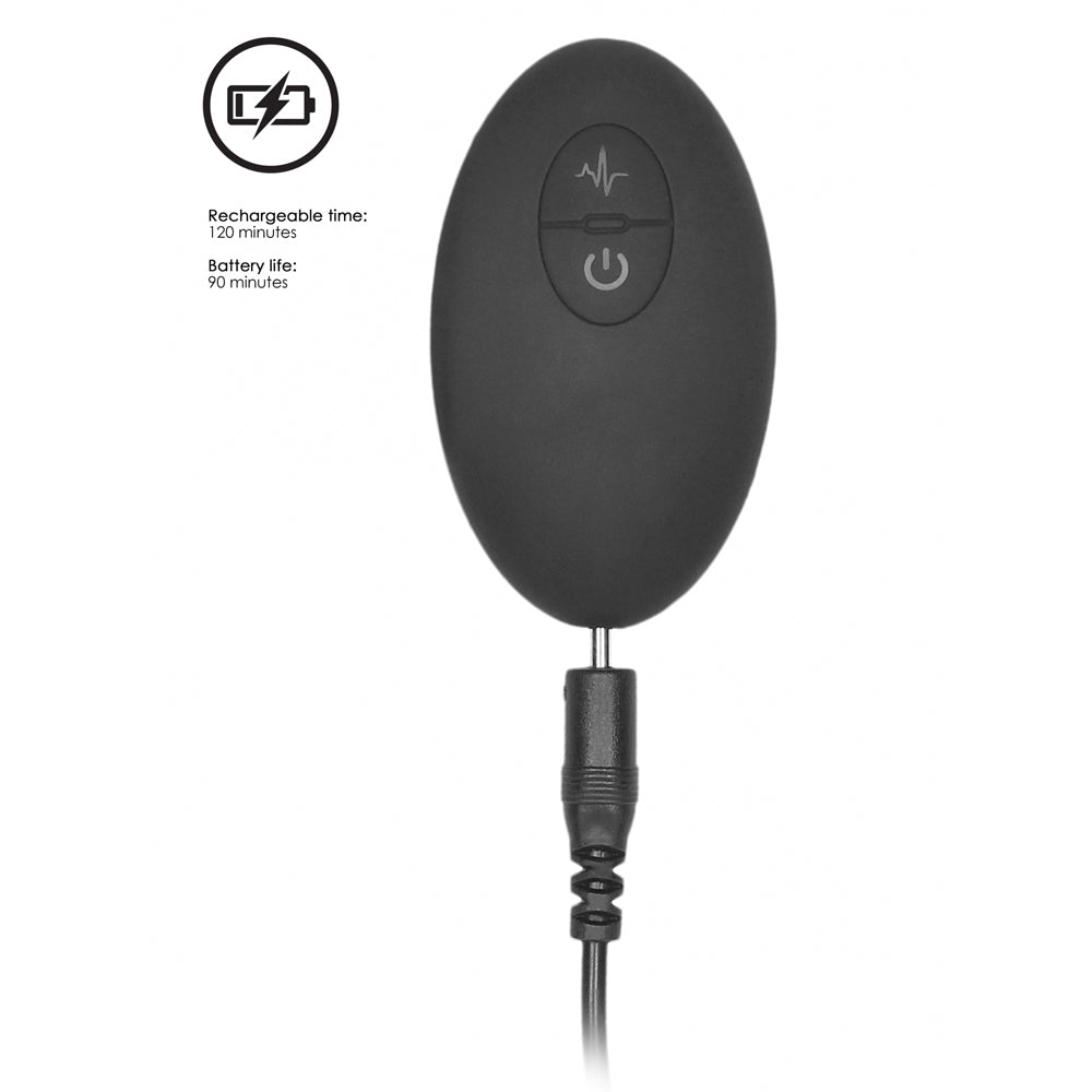 ElectroShock Remote Control Vibrating E-Stim Prostate Massager for Men - Powerful Muscle Stimulator & Pleasure Device for Sensual Play and Therapy