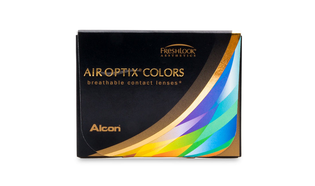 Best AIR Optix Colors Contact Lenses - 2 Pack (2 Lenses) for Daily Wear, Halloween, Cosplay & Special Events | Comfortable & Vibrant Colored Contacts
