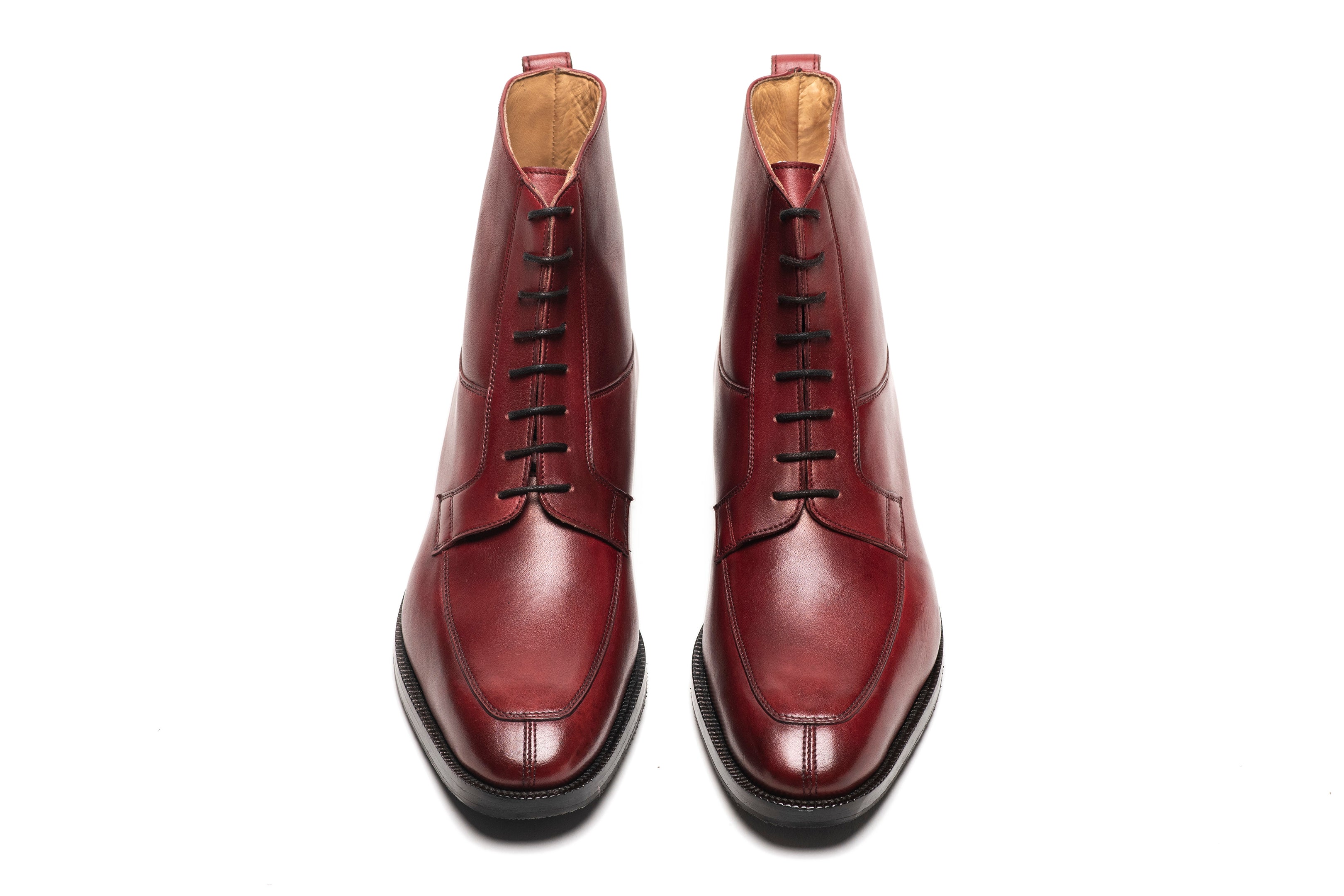 Stylish Dark Oxblood Derby Boots for Women - Perfect for Casual Wear, Work & Outdoor Activities