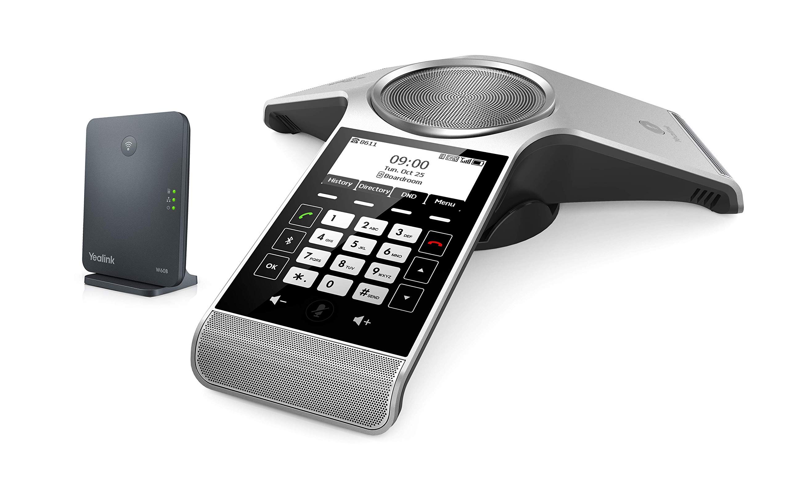Yealink CP930W-Base Wireless DECT IP Conference Phone with Base Station - 3.1