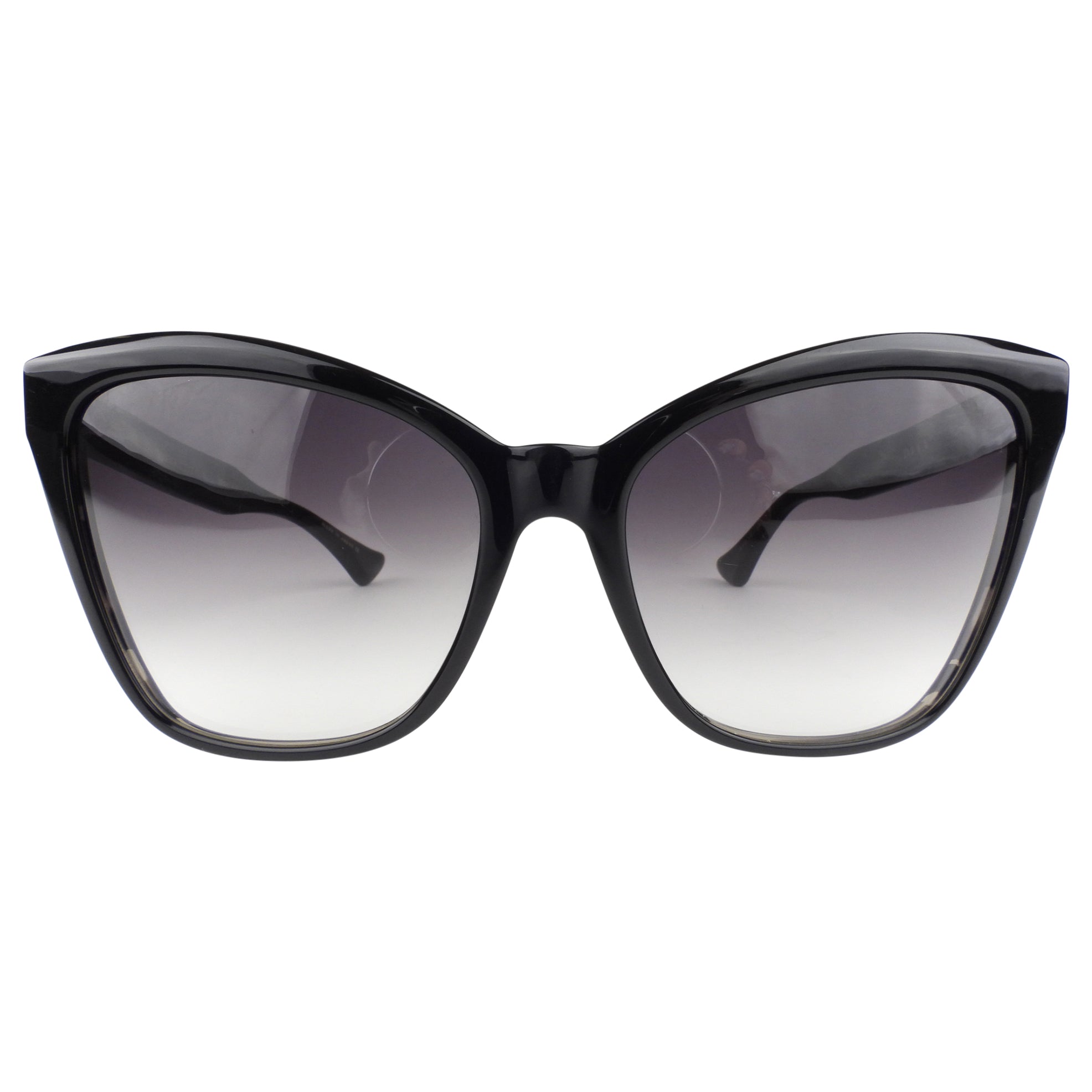 Dita Black Ombre Lens Superstition Sunglasses - Polarized UV Protection for Men & Women - Perfect for Driving, Beach & Outdoor Activities