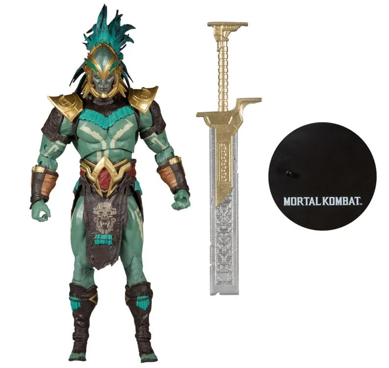 Mortal Kombat 11 Kotal Kahn 7-Inch Collectible Action Figure - Premium Articulated Video Game Character for Fans & Collectors - Perfect for Display, Gaming Battles & Cosplay