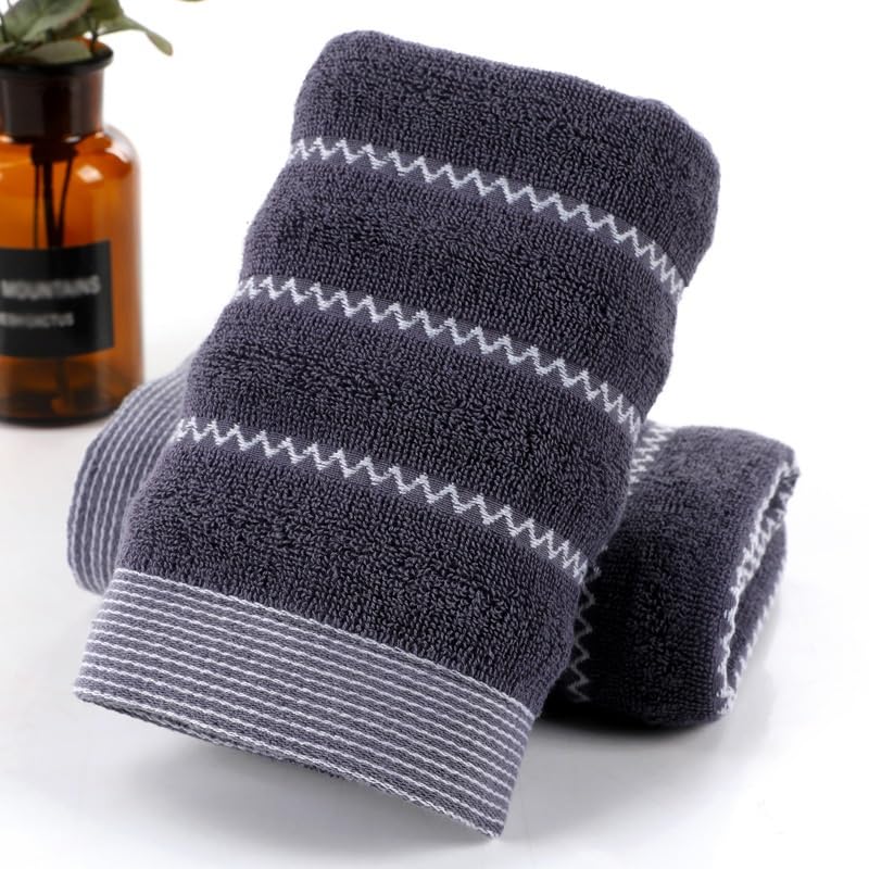 Soft Absorbent Cotton Face Wash Towel - Gentle & Comfortable for Cleansing & Makeup Removal - Perfect for Bathroom, Skincare & Travel Use