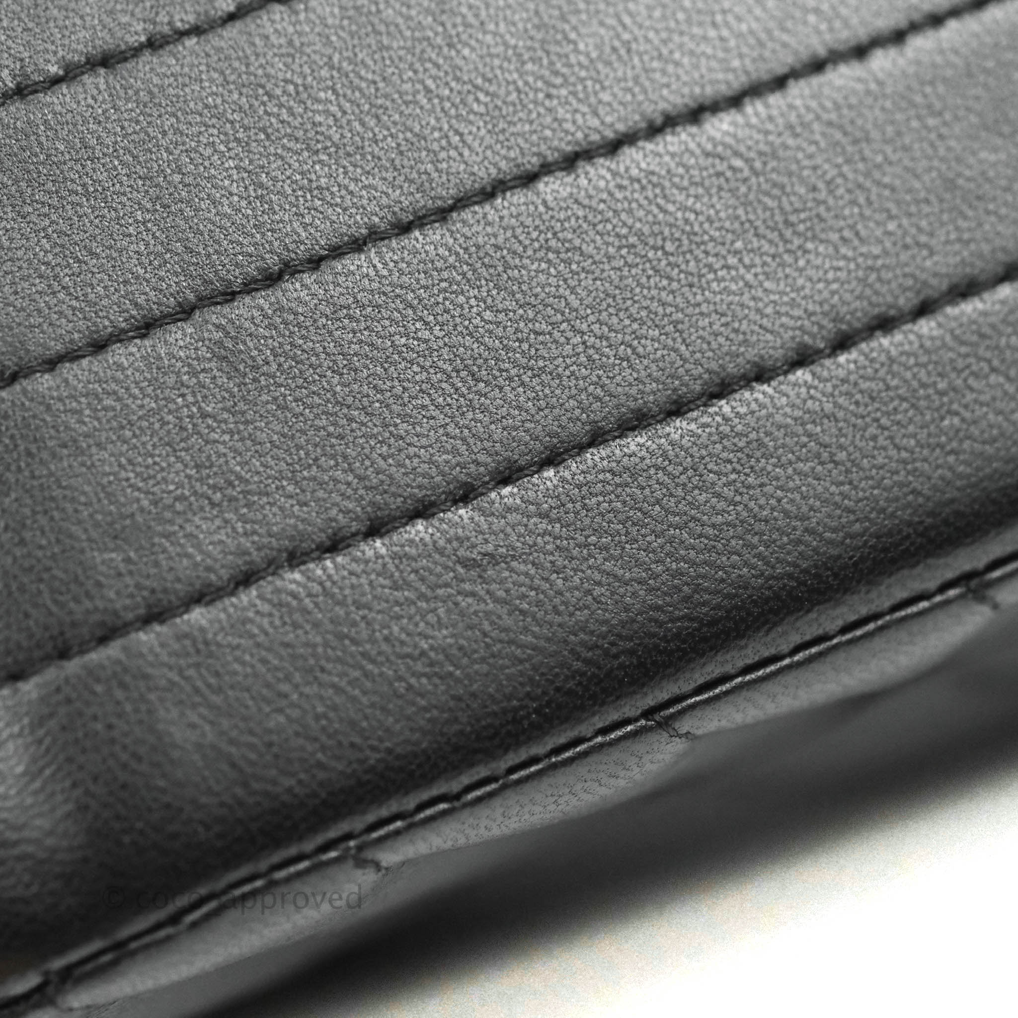 Chanel Classic Chevron M/L Medium Double Flap So Black Lambskin Bag - Luxury Designer Handbag for Women, Perfect for Evening Events & Special Occasions