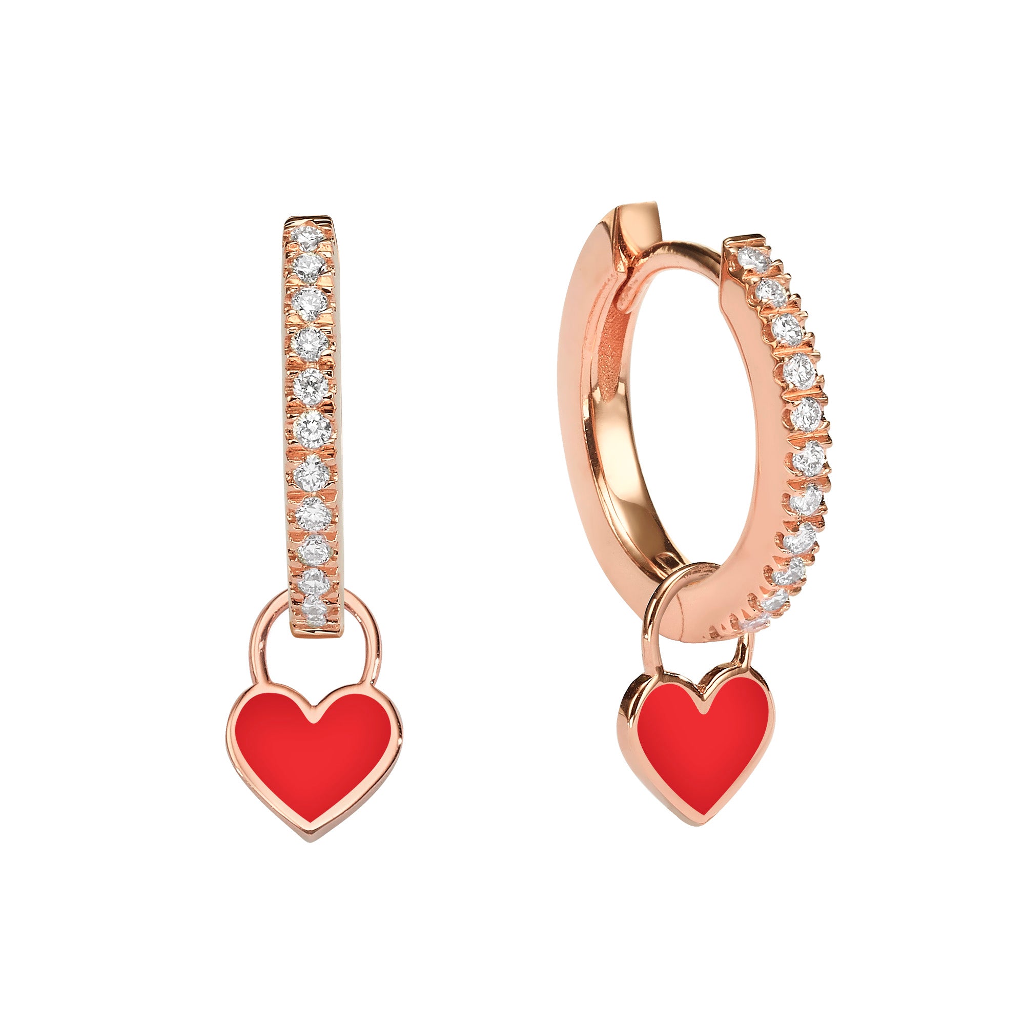 Boho Midi Gypsy Heart Earrings for Women – Vintage Dangle Drop Jewelry for Casual & Festival Outfits