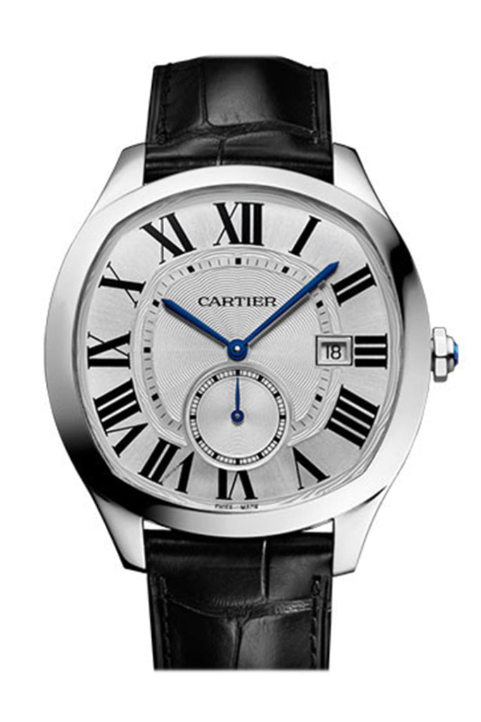 Cartier Drive Automatic Silvered Flinque Dial Men's Watch WSNM0004 - Luxury Dress Watch for Business & Formal Occasions