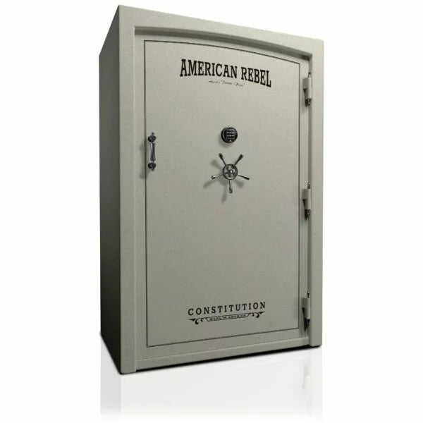 American Rebel CS60 Constitution 60 Gun Safe - Fireproof & Secure Gun Cabinet for Home & Office - Heavy Duty Rifle Storage with Digital Lock & Steel Construction - Perfect for Firearms, Ammo & Valuables Protection