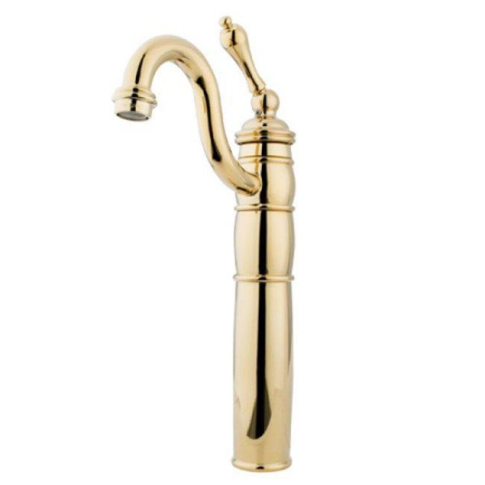 Heritage Vessel Sink Faucet with American Lever Handle - 4