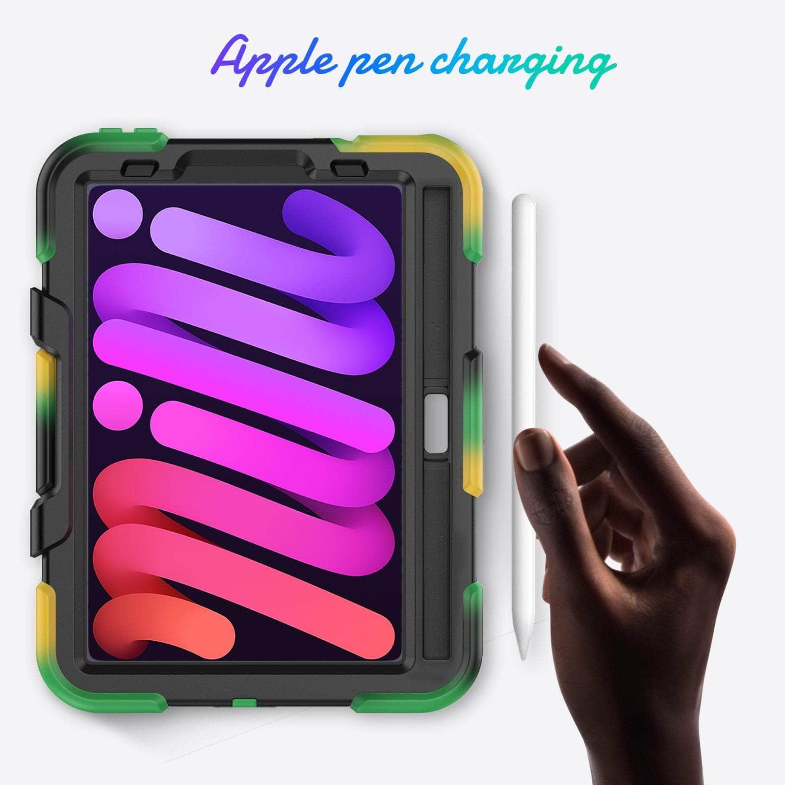 Durable Shockproof Anti-Drop Rugged Case for iPad Mini 6 - Perfect for Outdoor Adventures, Travel & Daily Protection