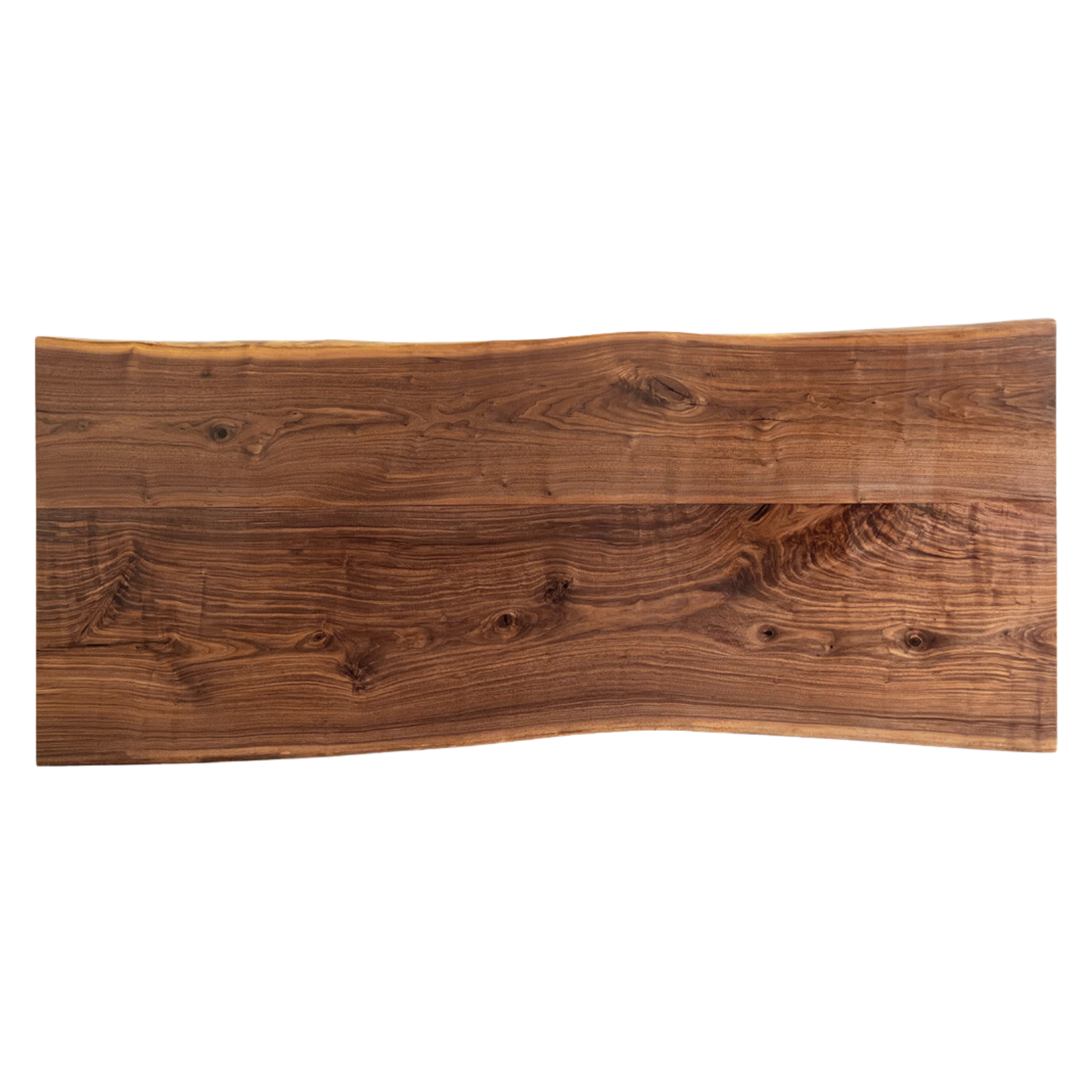 Premium Black Walnut Solid Wood Natural Edge Dining Table – Handcrafted Large Board for Rustic & Modern Home Decor – Perfect for Family Gatherings & Dinner Parties
