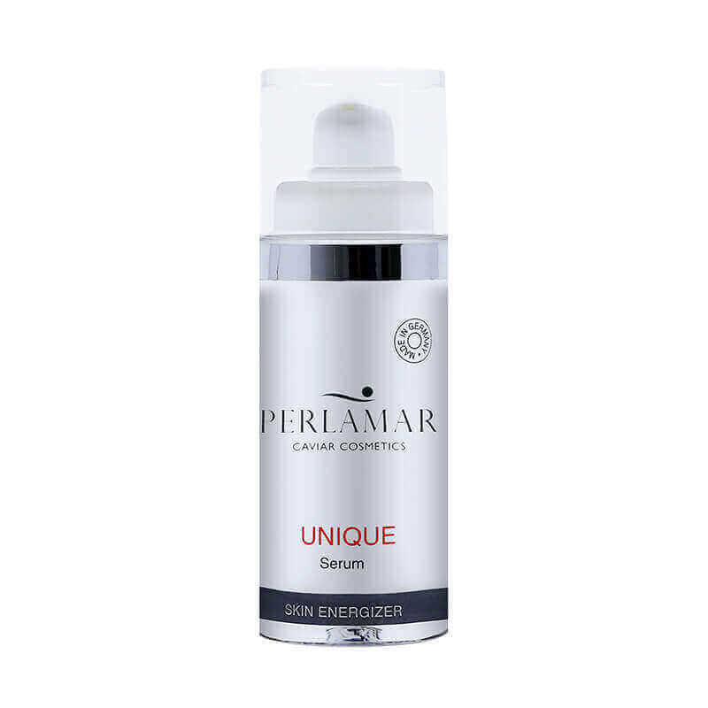 Perlamar Unique Skin Energizer Serum - 30ml Anti-Aging Face Serum with Hyaluronic Acid & Vitamin C for Glowing Skin | Day & Night Moisturizer for Dry, Sensitive & Mature Skin