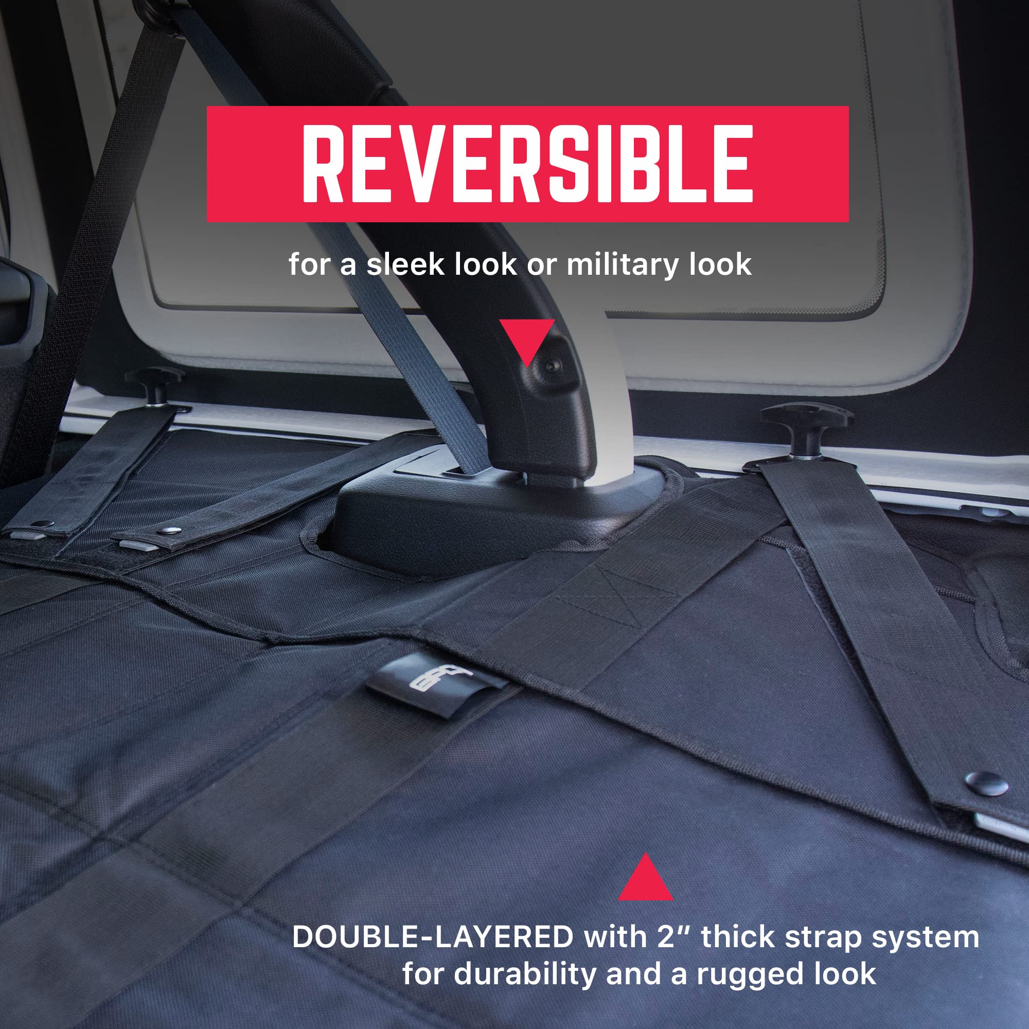 GPCA Cargo Cover LITE for Jeep Wrangler - Waterproof Hardtop Storage Protector | Perfect for Off-Road Adventures & Outdoor Gear Protection