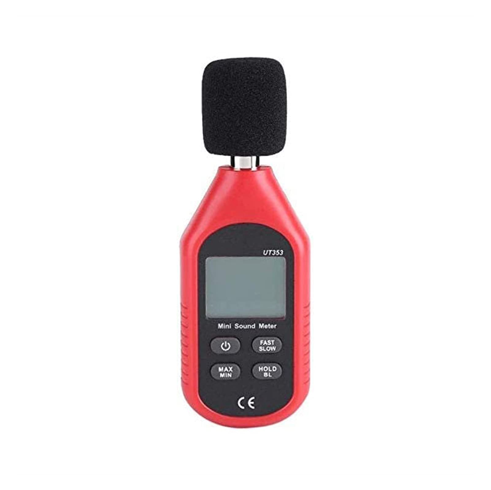 Zinhsq Digital Sound Level Meter - Professional Noise Decibel Tester with LCD Display, 30-130dB Range, MAX Data Hold Function - Perfect for Home, Office, Factory & Workplace Noise Monitoring