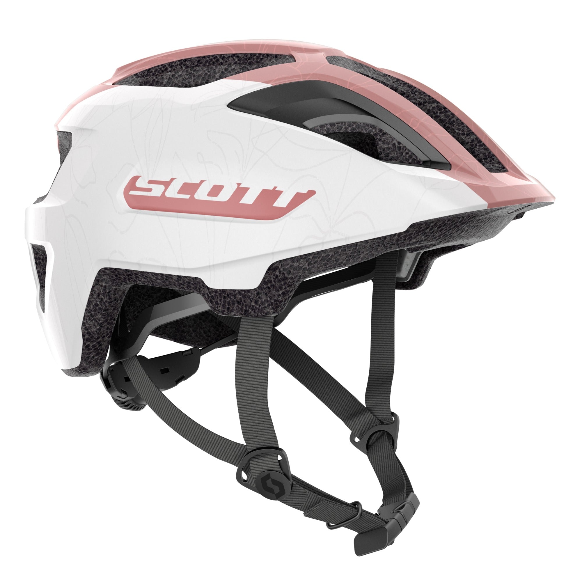 Scott 2023 SPUNTO JUNIOR Helmet - Kids Bike Helmet with Adjustable Fit, Lightweight & Durable for Cycling Safety - Perfect for Road Biking, Mountain Trails & Outdoor Adventures