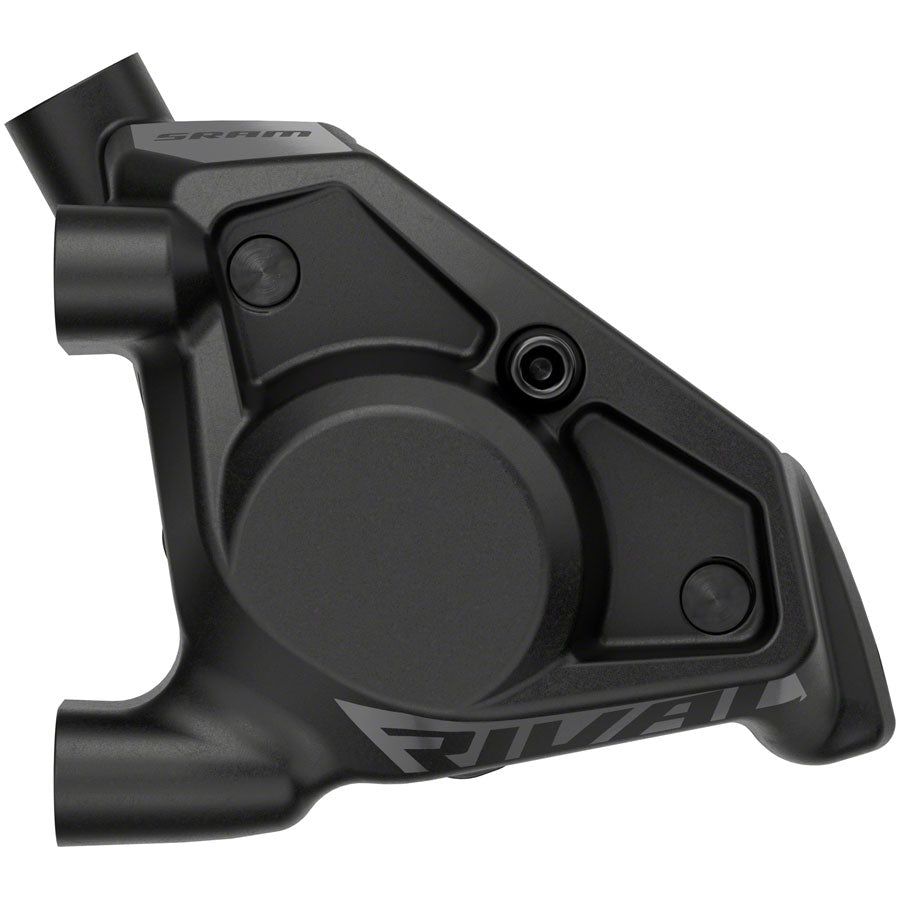 SRAM Rival eTap AXS HRD Right/Rear Shift Brake Lever & Hydraulic Disc Caliper - Flat Mount 20mm Offset, 1800mm Hose, Black (E1) | Premium Road Bike Components for Cycling & Racing