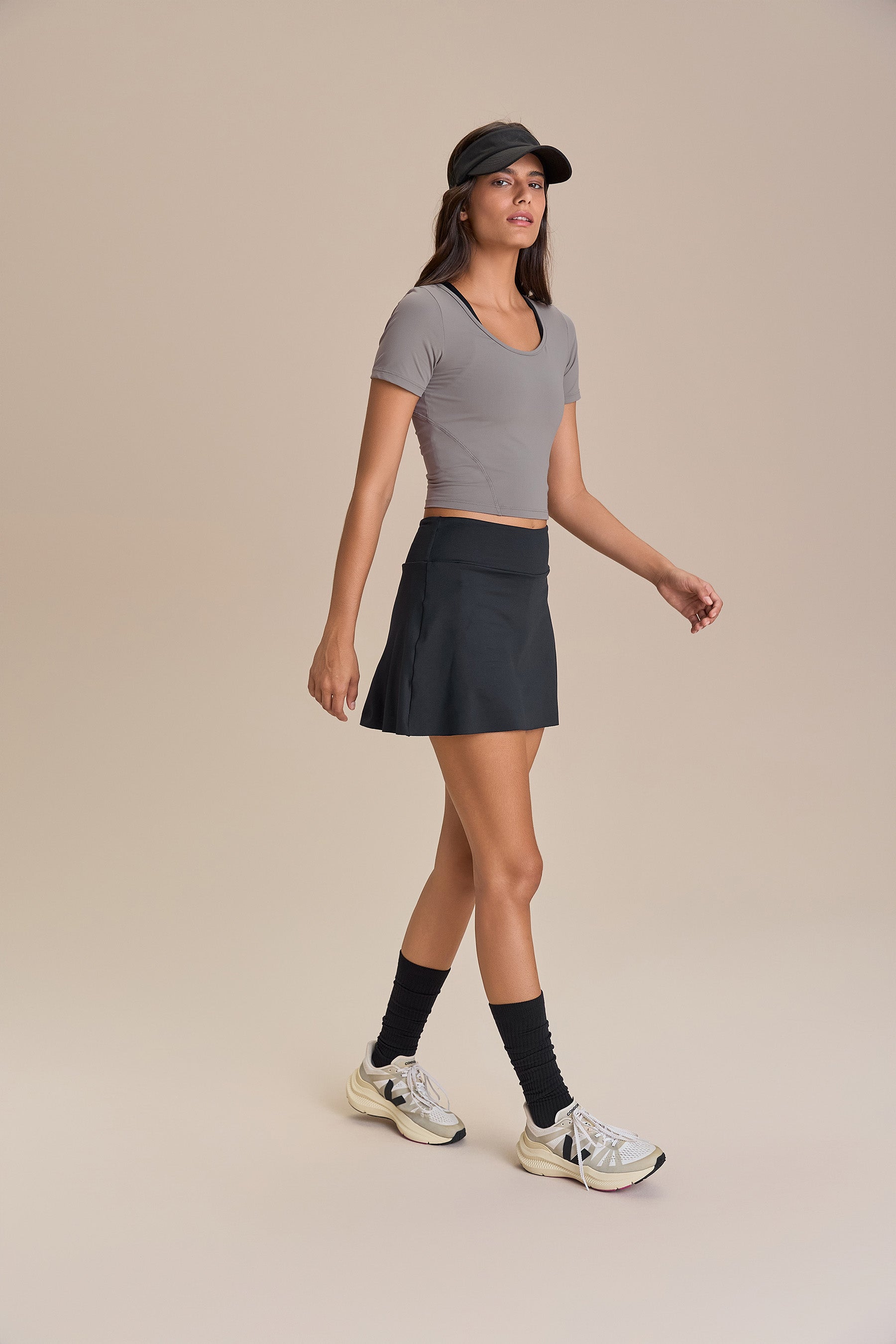 Harmony Cropped Tops for Women - Trendy Short Sleeve Summer Blouse for Casual Outfits & Beach Wear | Perfect for Vacation, Date Night & Outdoor Activities