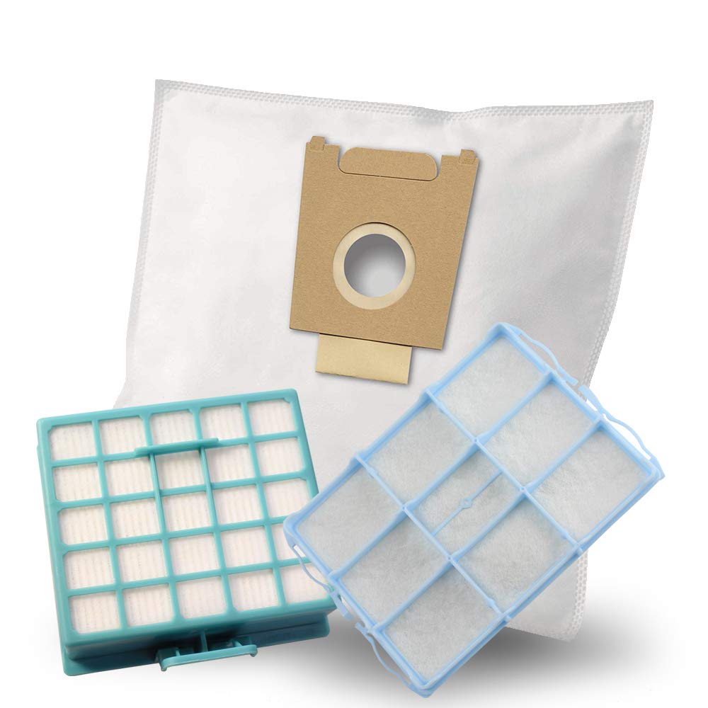 30-Pack Compatible Vacuum Cleaner Bags + HEPA Replacement Filter & Motor Filter for Siemens VSZ42232/01 Z4.0 Automatic - Perfect for Home Cleaning & Pet Hair Removal