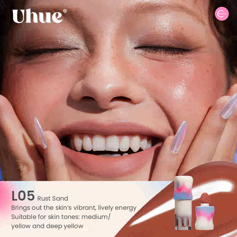 Uhue Skin Fusion Liquid Blush - Natural & Long-Lasting Cheek Color for Flawless Makeup | Perfect for Everyday Wear & Special Occasions