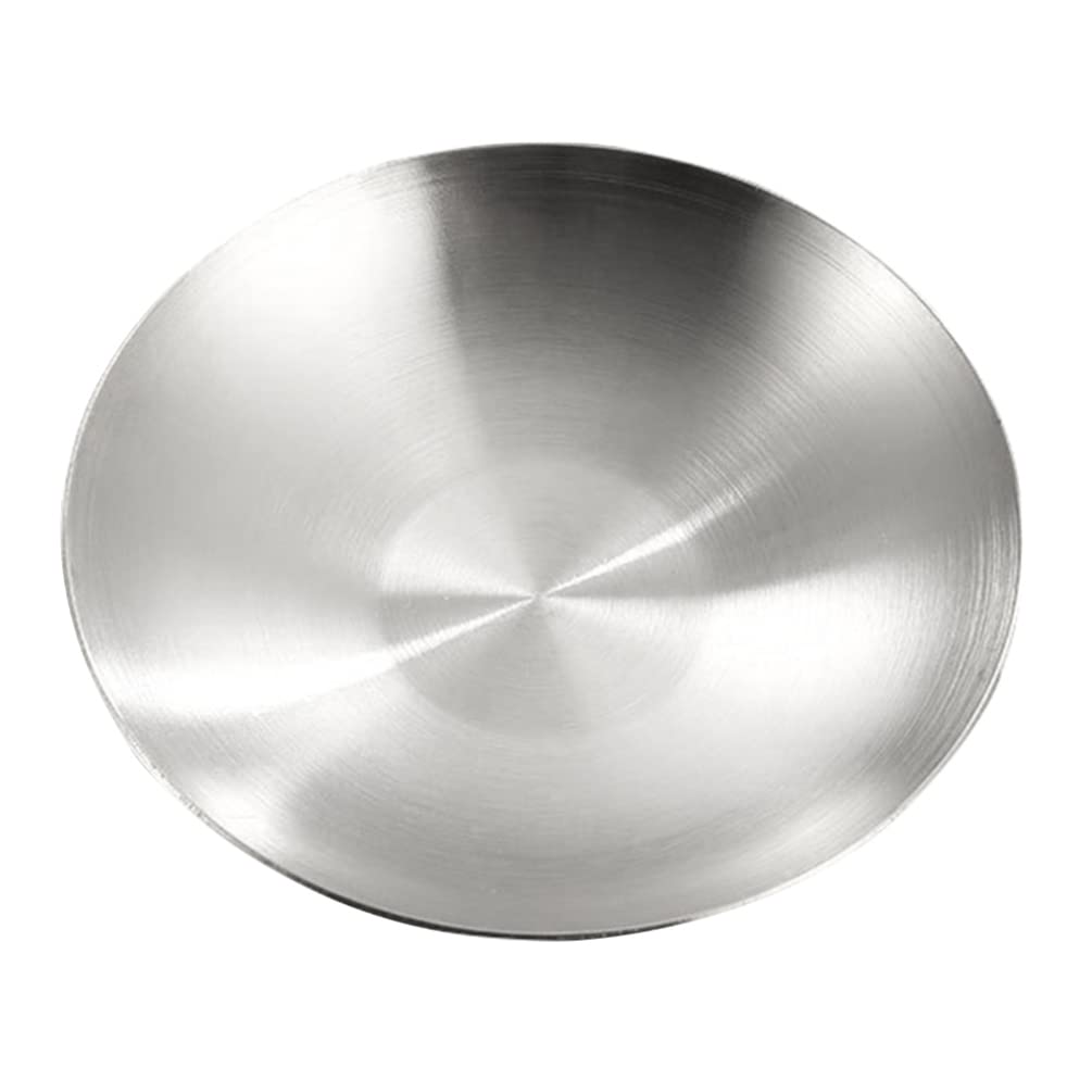 Stainless Steel Pinch Bowls Set of 4 - 10cm Round Mini Sauce Dishes for Sushi Dipping, Seasoning, Appetizers - Perfect for Restaurants, Home Kitchen & Party Serving (Silver)